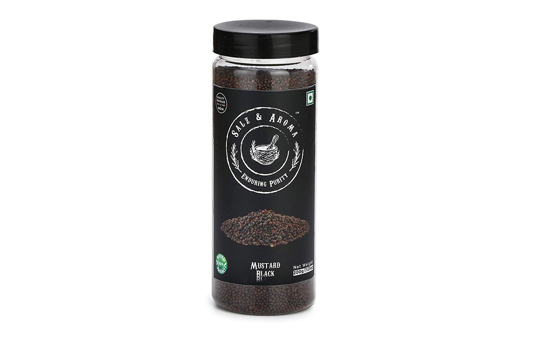 Salz & Aroma Black Mustard   Plastic Jar  200 grams